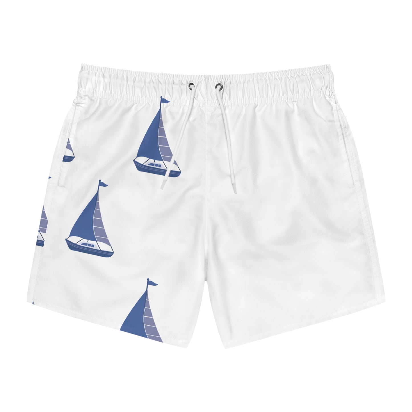 Nautical Breeze Swim Trunks, Beachwear, Summer Essentials, Vacation Swim Shorts, Sailing Style, Pool Party Attire, Coastal Retreat
