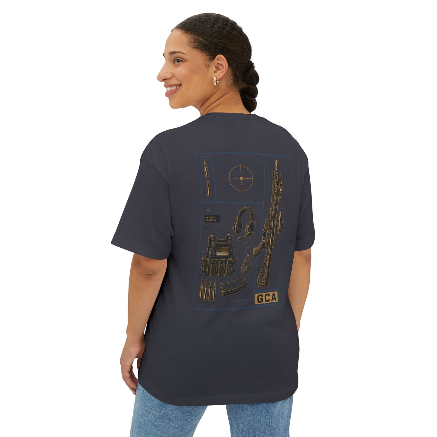 GCA Mission Ready Oversized Tee