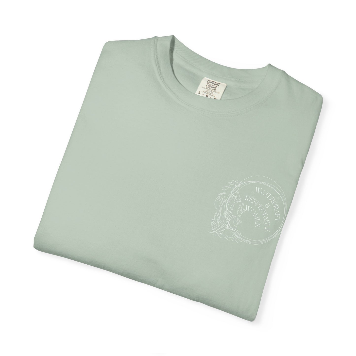 Garment-Dyed T-shirt with Vintage Skull Design, Casual Wear, Gift for Him/Her, Halloween, Art Enthusiasts, Graphic Tee