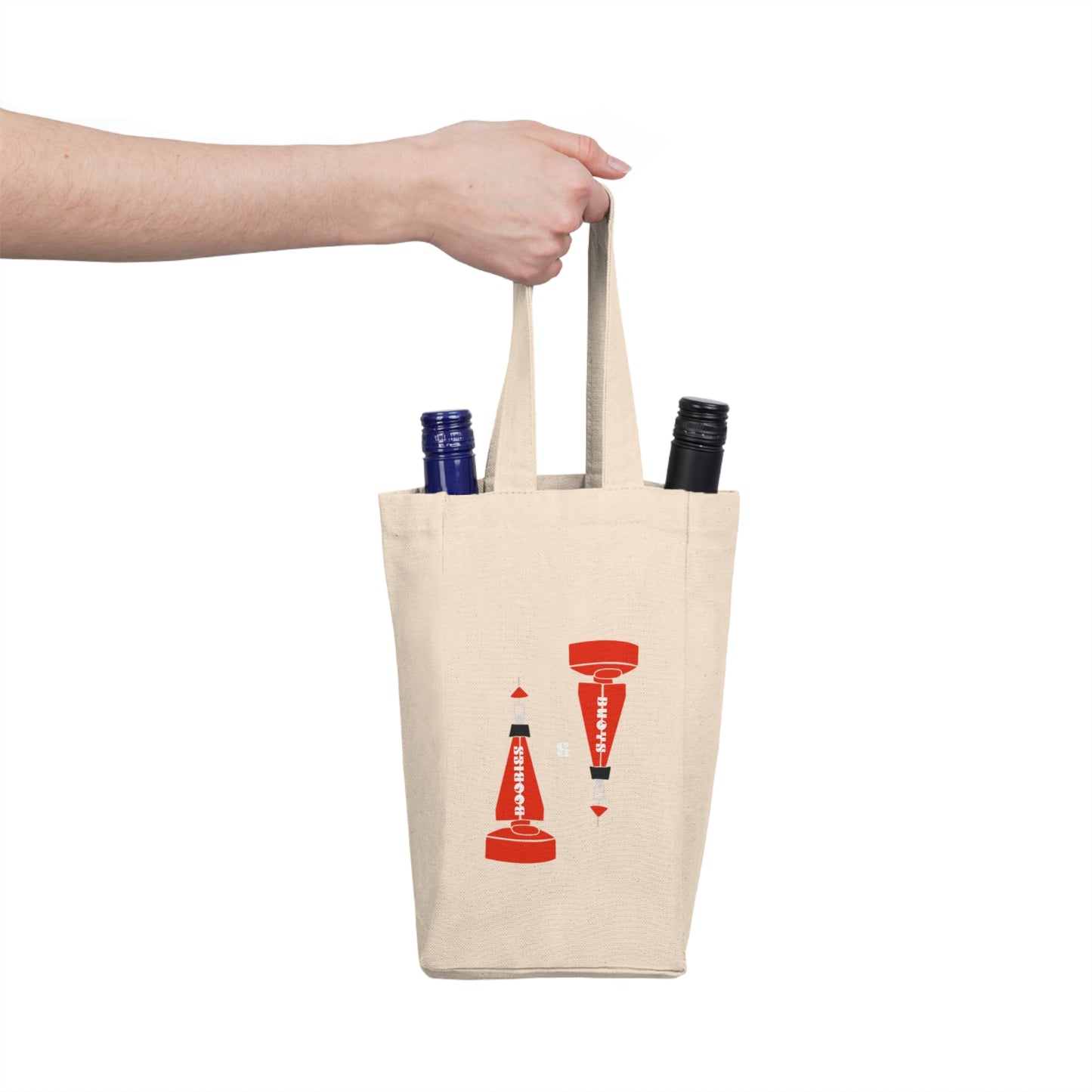 Double Wine Tote Bag