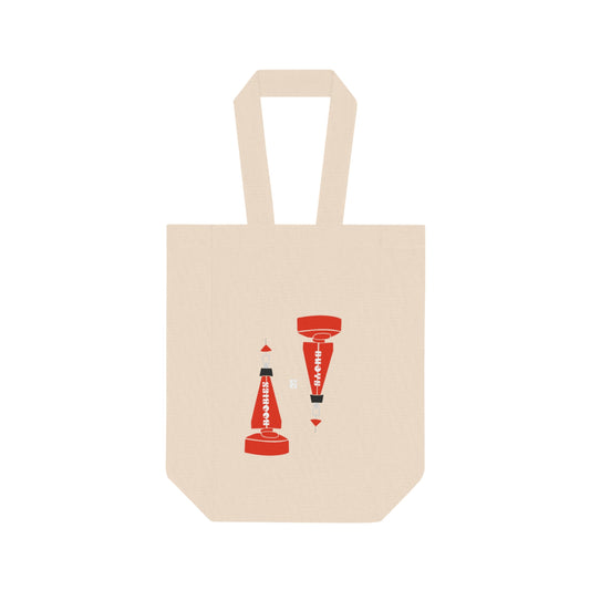 Double Wine Tote Bag