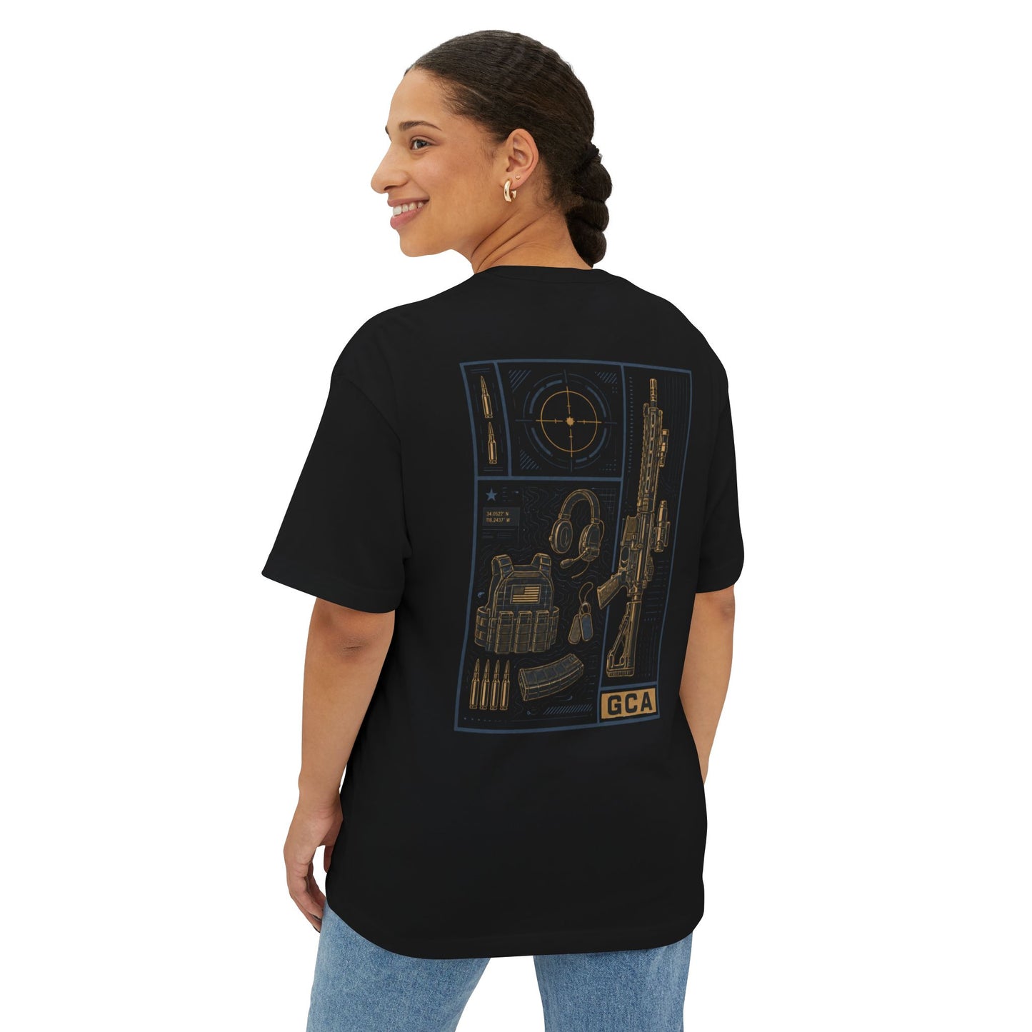 GCA Mission Ready Oversized Tee