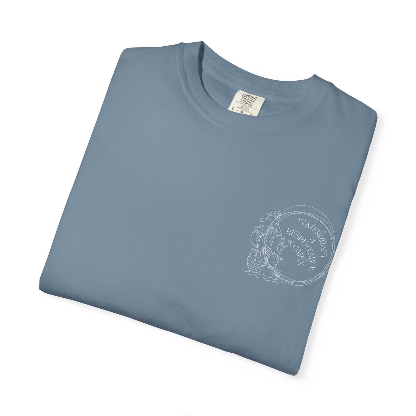 Garment-Dyed T-shirt with Vintage Skull Design, Casual Wear, Gift for Him/Her, Halloween, Art Enthusiasts, Graphic Tee